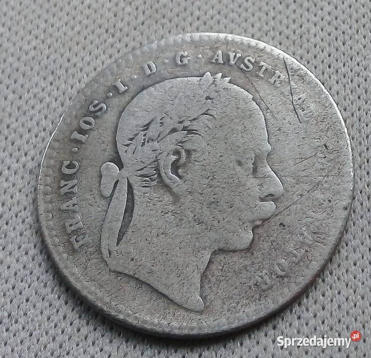 AUSTRIA20 KRAJCARÓW1869 r SREBRO 500 Legionowo sprzedam