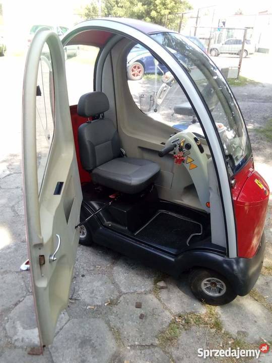 skuter inwalidzki elektryczny wózek z kabiną Iława