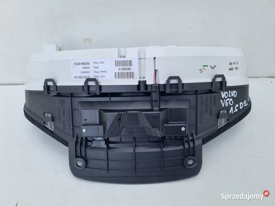 Volvo XC60 I V60 I S60 II 24 D5 LICZNIK ZEGARY sprzedam