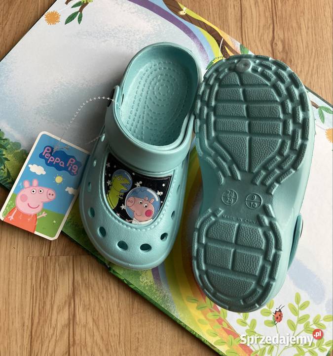 Klapki dziewczynki crocs Peppa Pig r2829 wielkopolskie Ostrów Wielkopolski
