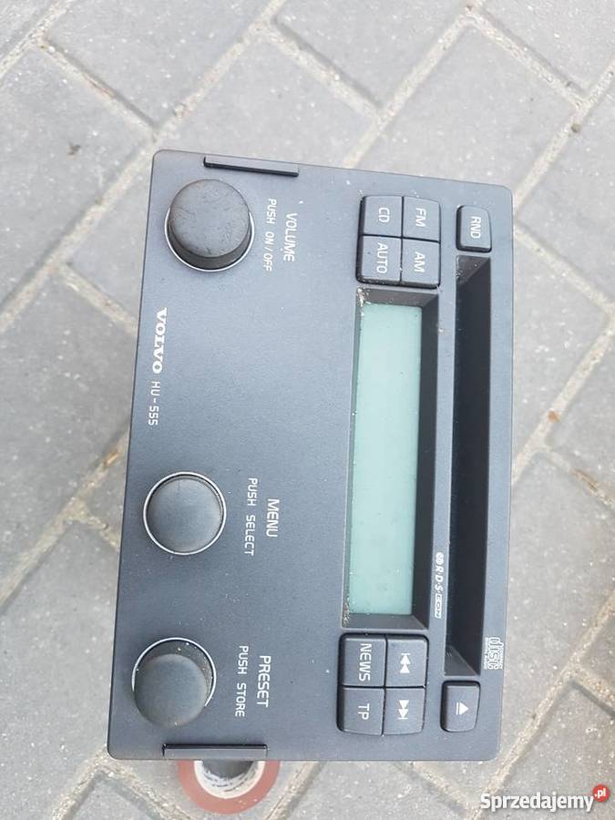 Oryginalne radio do VOLVO S40 V40 MODEL RADIA VOLVO HU555