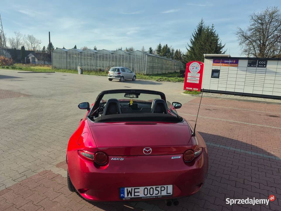 Mazda MX5 Salon Polska 2017 elektryczne szyby MX-5 Warszawa sprzedam