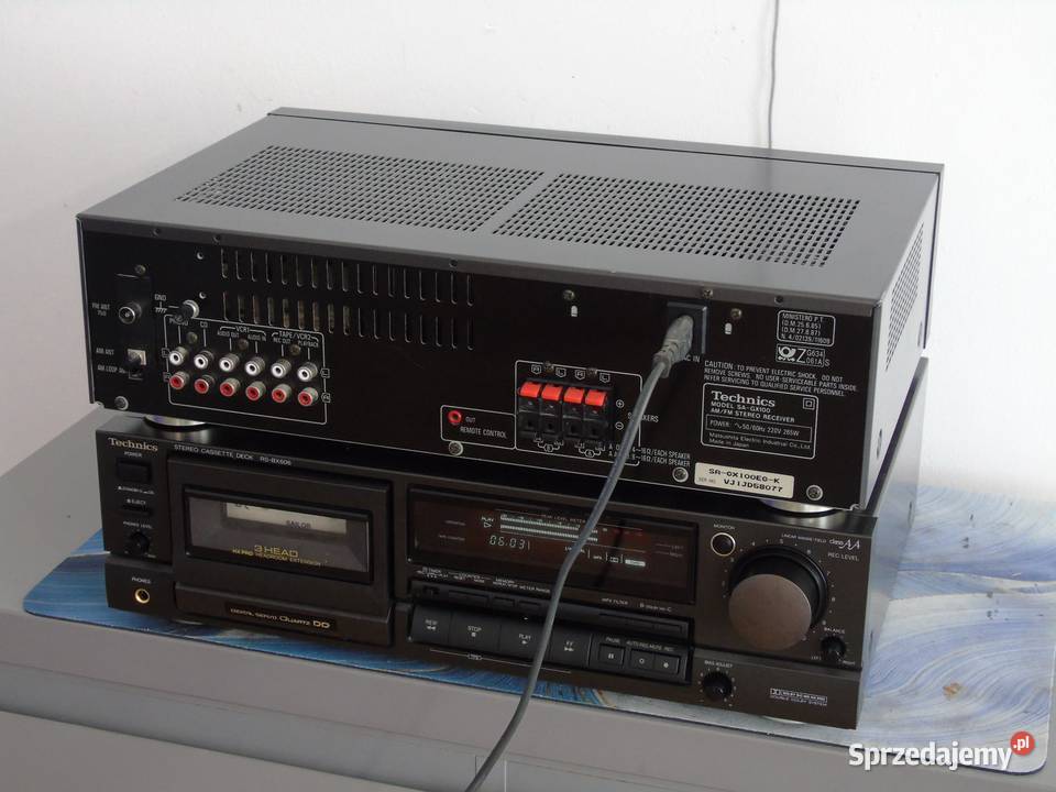 Wzmacniacz z radiem Technics SAGX 100 sprawny Jasło