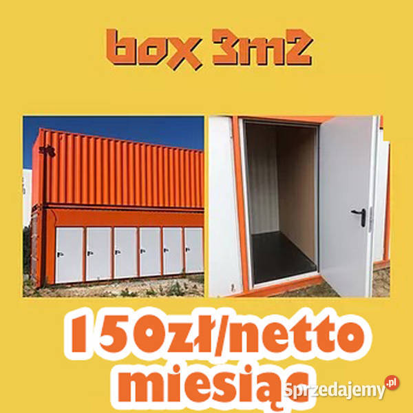 Wynajmę powierzchnię magazynową 3m2 15m2 SELF pomorskie Gdańsk