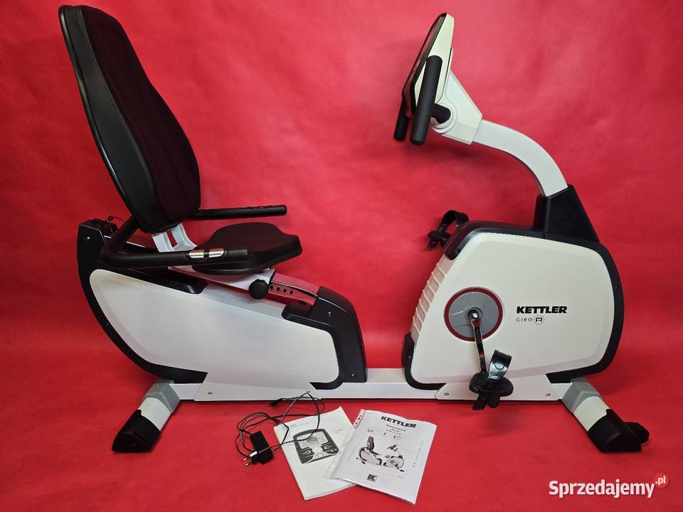 Piękny Rower Poziomy Kettler Giro R Tour 600 Sprzęt do ćwiczeń Ostrzeszów