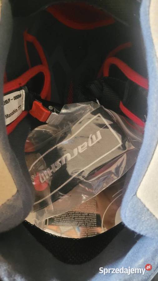 Nowy kask motocyklowy M firmy MARUSHIN Kaski Piła
