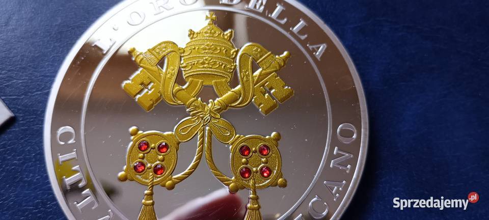Stare monety Medal Św Mateusz Watykan 240 podkarpackie Lesko