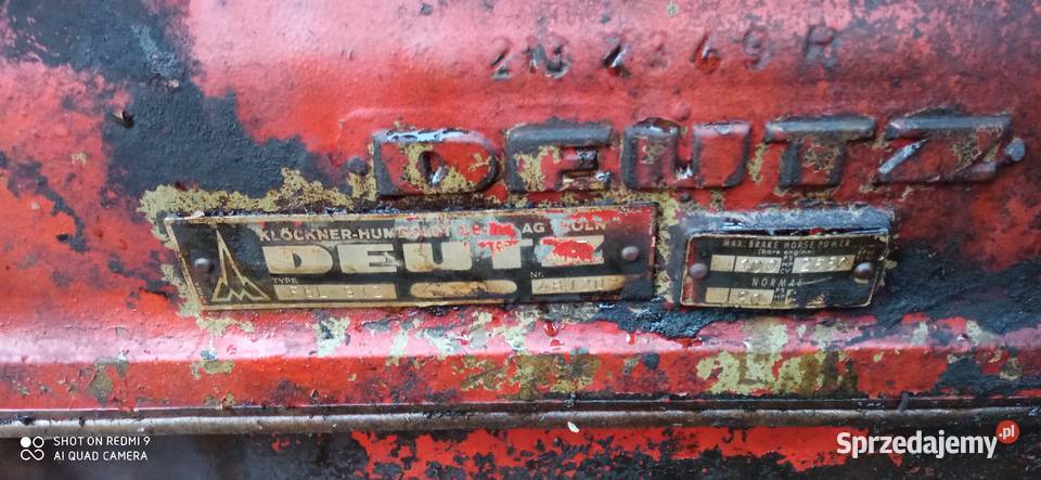 Silnik deutz F6l 912 Deutz Fahr Claas inne