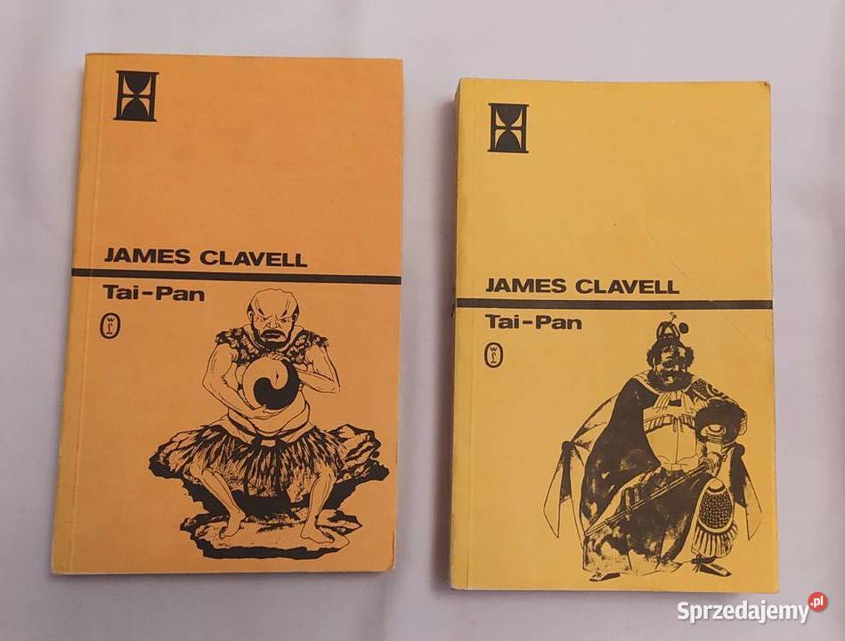 TAIPAN James Clavell TOM 1 i 2 literatura piękna - proza zagraniczna Hajnówka