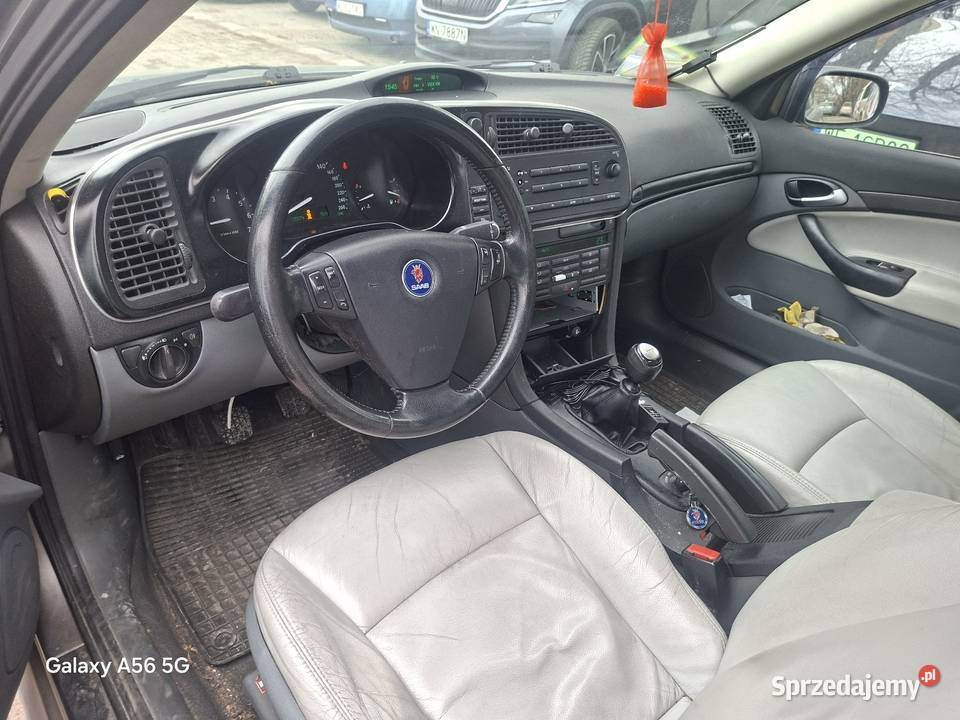 Saab 93 18 benzyna lpg 2004 skóry hak Warszawa sprzedam