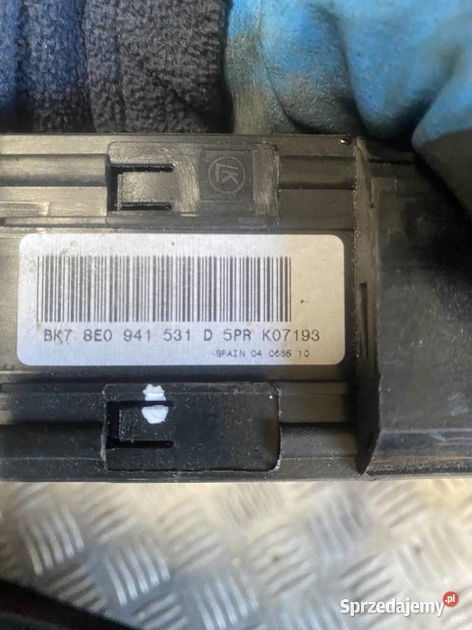 Włącznik świateł Audi A4 B6 SEAT Exeo 8E0941531A Ostrów Wielkopolski