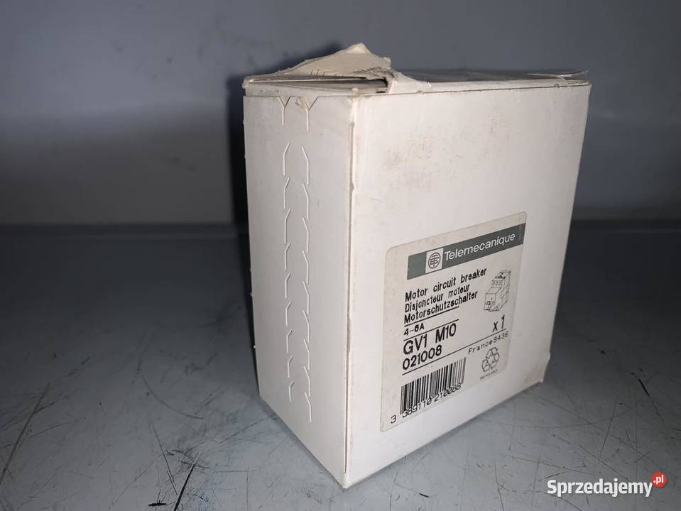 Wyłącznik silnikowy Telemecanique GV1M10 46A Elektryka