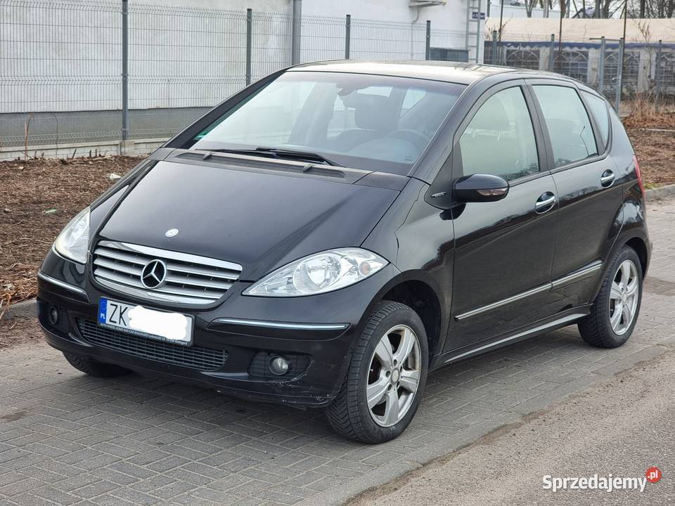 Sprzedam Mercedes A klasa 2007r 17 benzGaz LPG nieuszkodzony Koszalin sprzedam