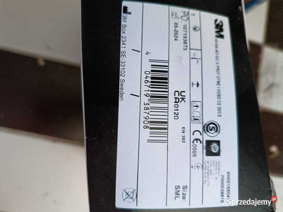 3 M Peltor optime I H510A nieużywane Pozostałe Gorlice sprzedam