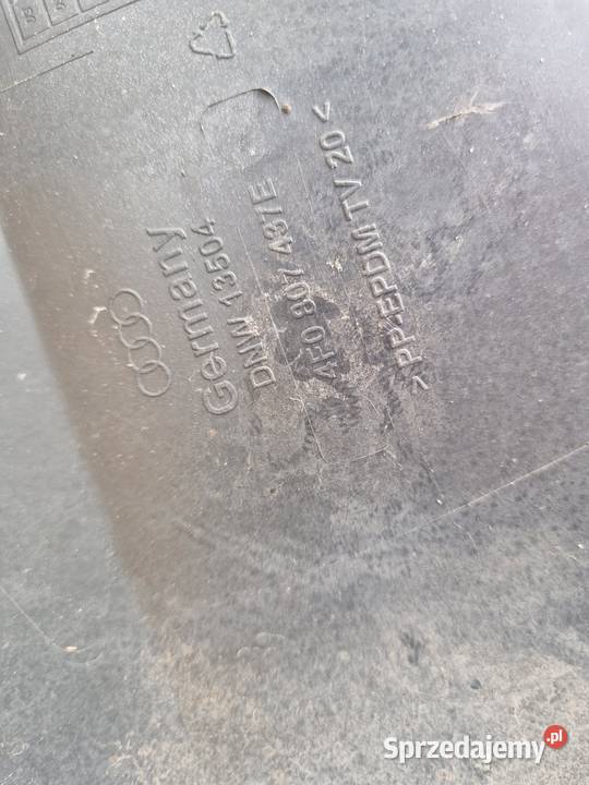 AUDI A6 C6 ZDERZAK PRZÓD PRZEDNI 4F0807437E Zderzaki Słowikowo