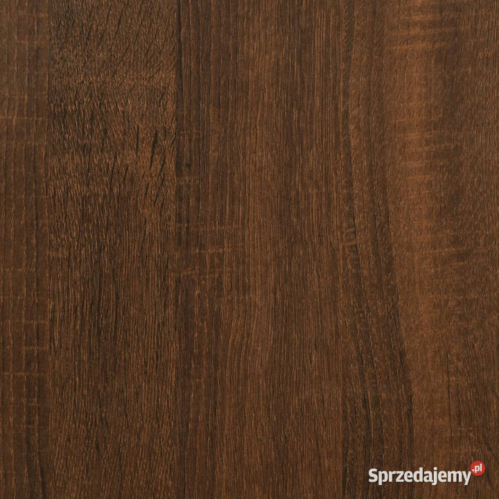 Stolik konsolowy brązowy dąb 200x29x75 WM837781 Warszawa sprzedam