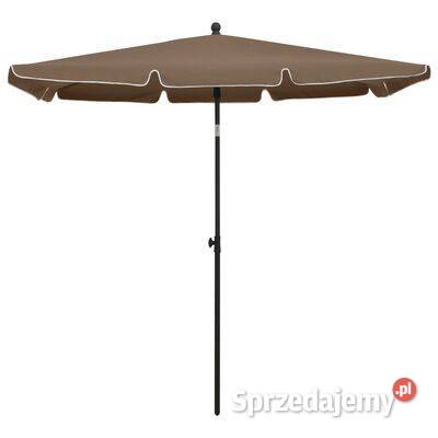 vidaXL Parasol ogrodowy na słupku 210x140 kolor