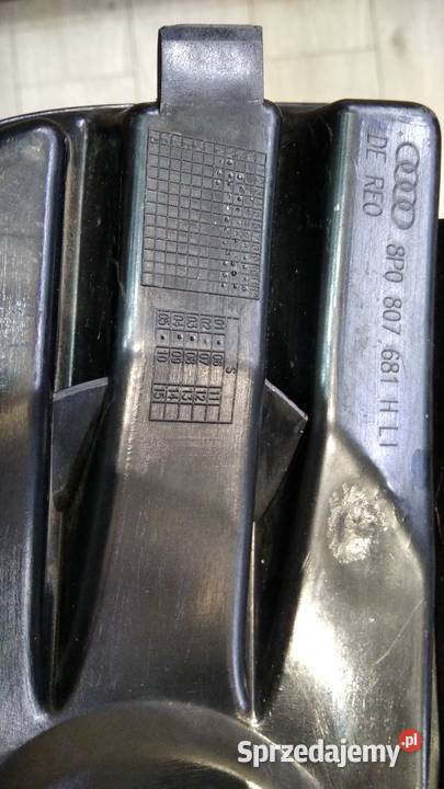 Audi A3 8P Kratka Zderzaka Zaślepka Grill Lewa Zderzaki Nowy Tomyśl