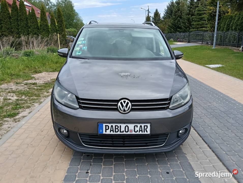 Vw Touran CROSS 16 TDI 2012r tempomat pomorskie Słupsk