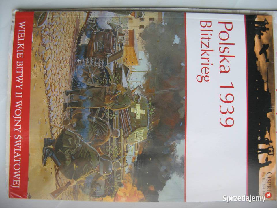 Osprey: Polska 1939 - Blitzkrieg, książka + film DVD, Nowa!