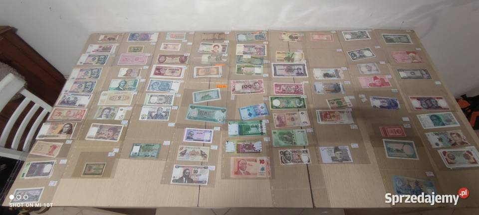 Banknoty Europa Egzotyka pojedyńcze serie UNC