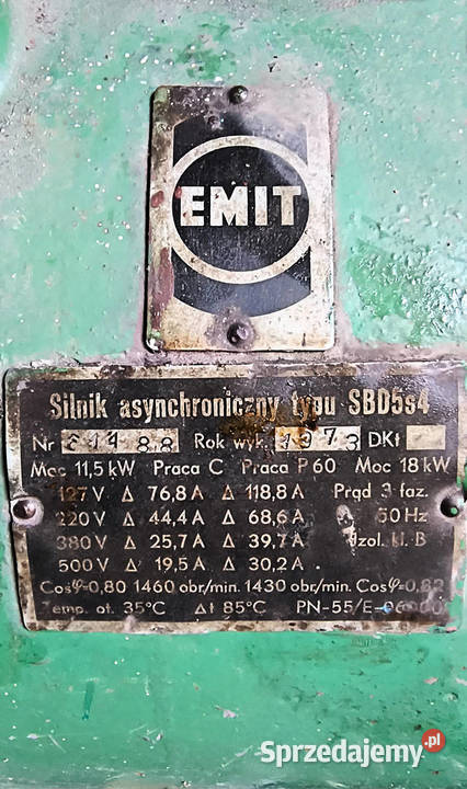 Spawarka wirowa Prądnica spawalnicza EW23u z Lubiąż