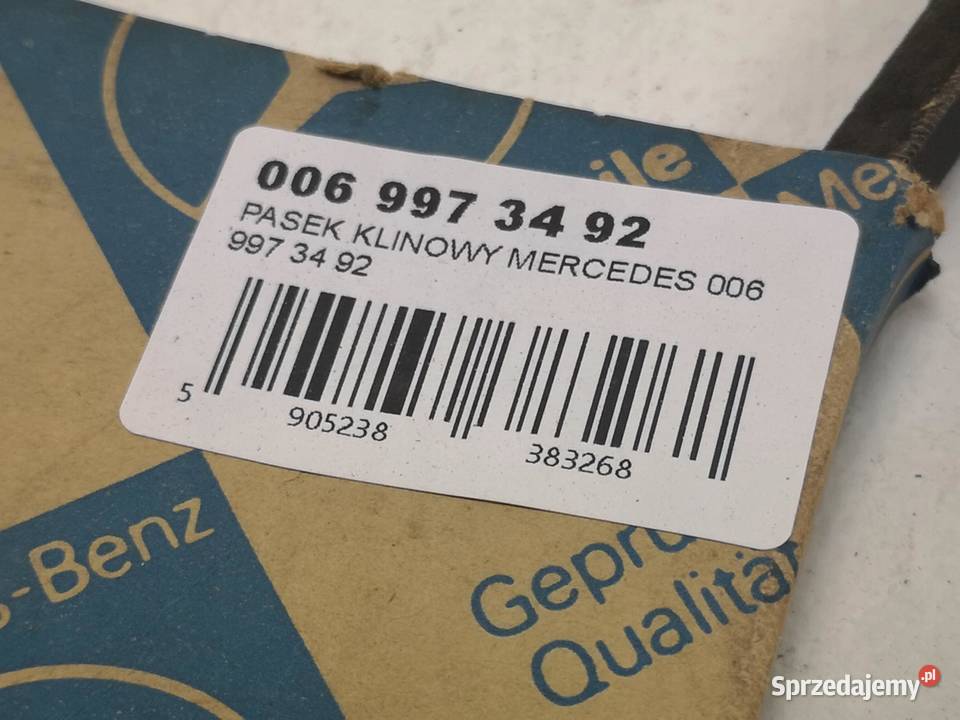 PASEK KLINOWY MERCEDES COUPE 6971 NOWY ORYG
