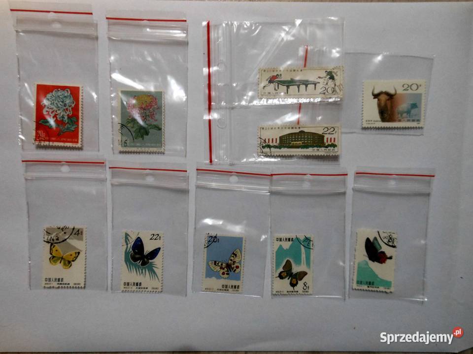 Ciekawe chińskie znaczki Bartoszyce