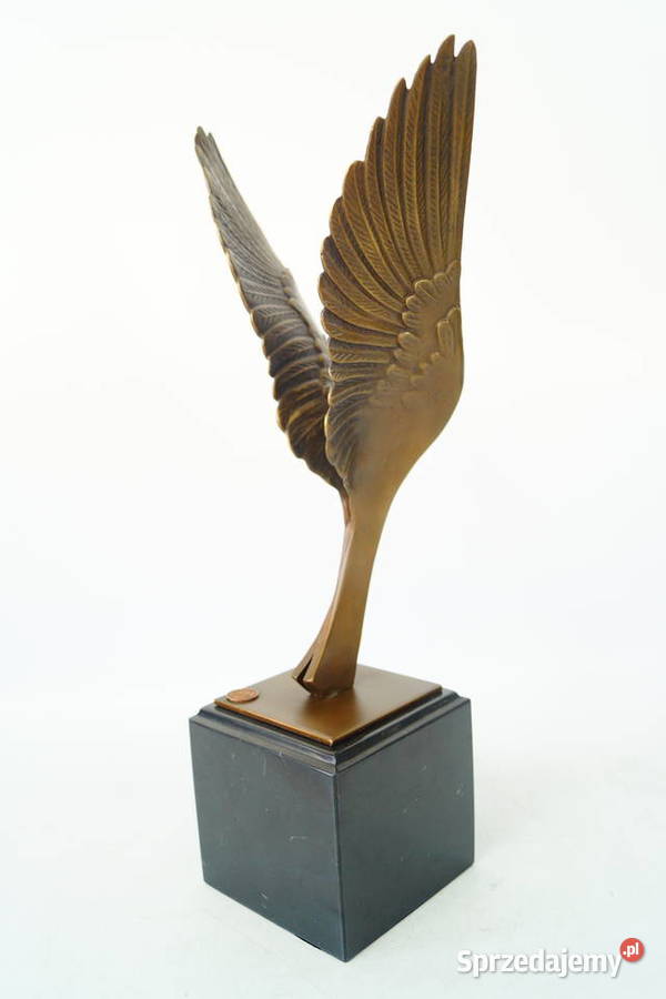 Skrzydła gołębia figura z brązu Gołąb pokoju Gizałki sprzedam