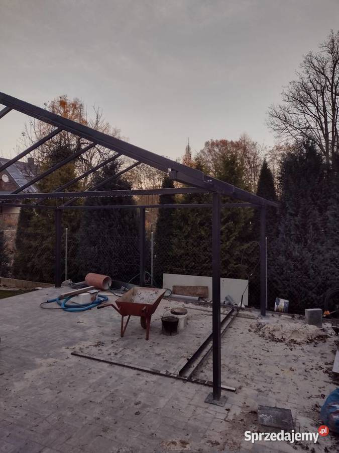 Wiata zabudowa zadaszenie