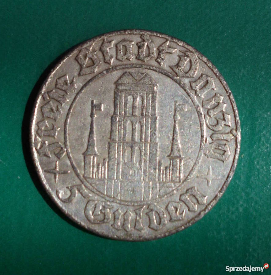 WMG 5 Gulden 1932 Kościół Marii Panny Kraków