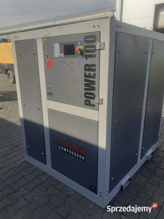 Sprężarka śrubowa kompresor TECOM POWER 100 75kW Kompresory Narzędzia warsztatowe Wilków