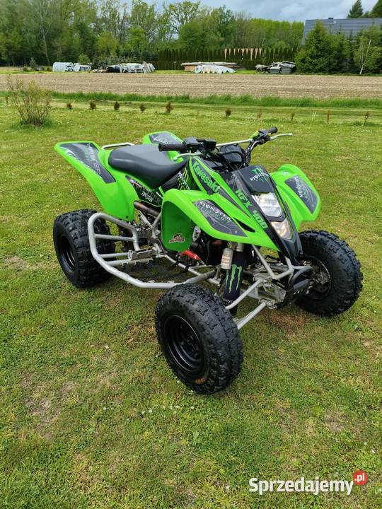 Kawasaki kfx 400 2006 z homologacją Iskrzynia