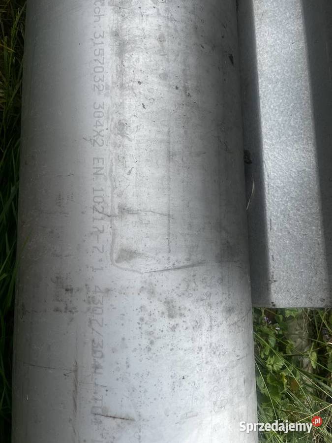 Rura nierdzewna kwasoodporna w gatunku 304L Radlin sprzedam