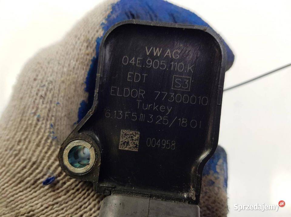 CEWKA ZAPŁONOWA SKODA FABIA III 04E905110K osobowe sprzedam