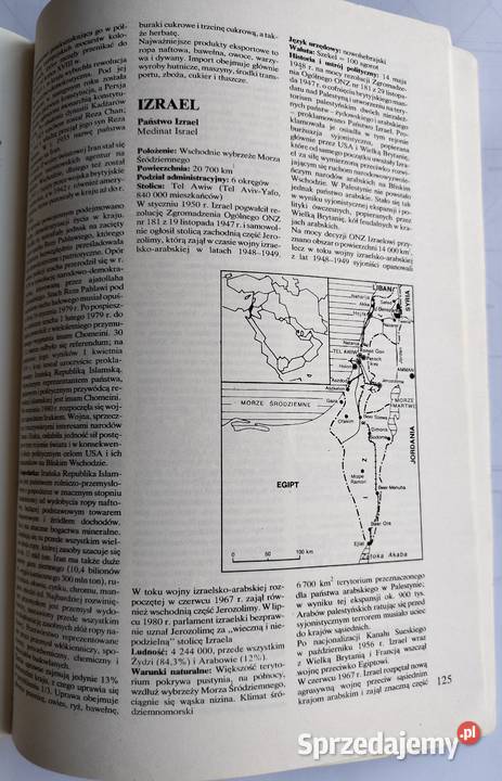 Polityczny Atlas Świata z 1987 Nowe Czasy Gdynia