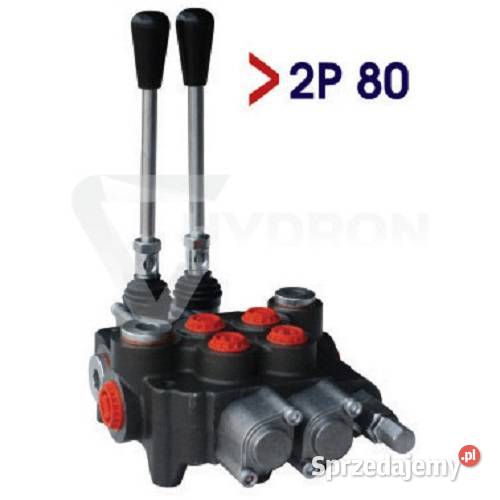Rozdzielacz hydrauliczny 80L 2 dwusekcyjny Złotów