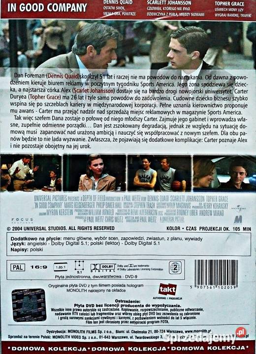 W DOBOROWYM TOWARZYSTWIE SCARLET JOHANSSON Kalisz