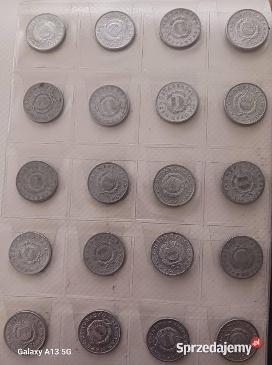 1 Forint Węgry różne roczniki wielkopolskie Konin