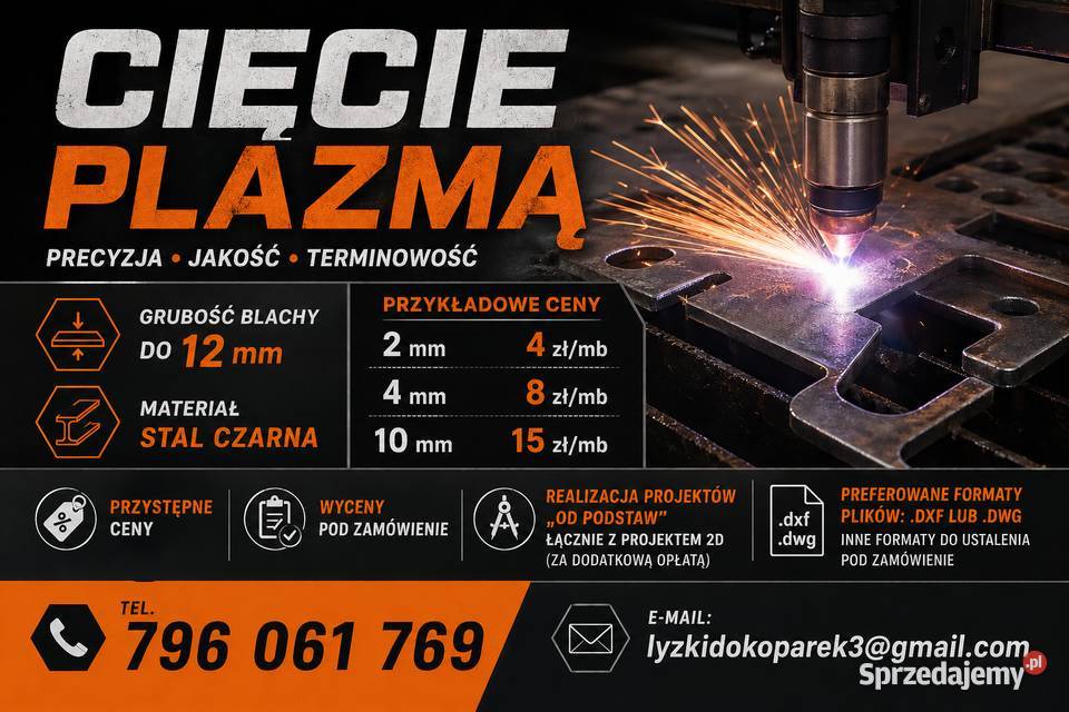 Cięcie plazmą CNC