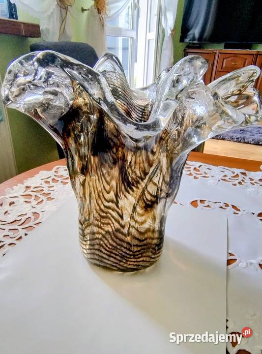 Szklany wazon