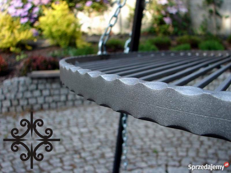 Stalowy kuty ruszt do grilla 50 okrągły ESER Częstochowa