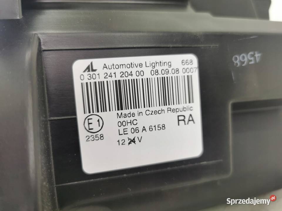 LAMPA PRAWY PRZÓD MERCEDES AKLASA W169 0412