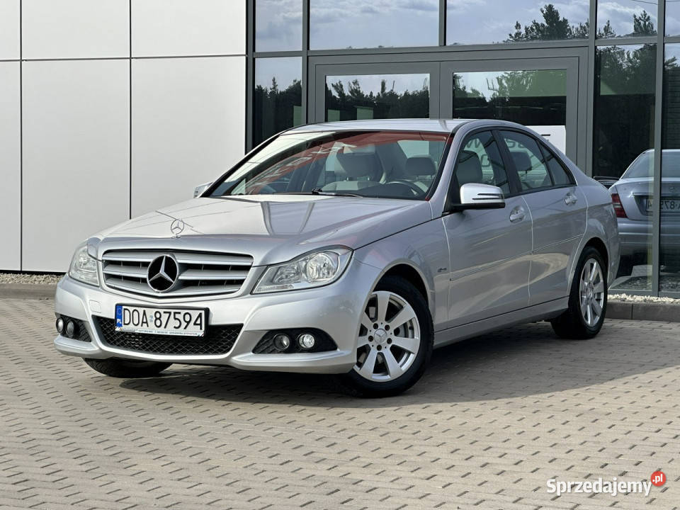 Mercedes C 180 Climatronic Tempomat Bluetooth komputer pokładowy Kąty Opolskie