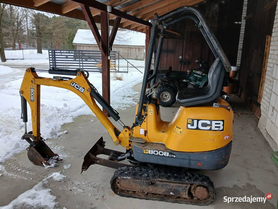 Minikoparka jcb 8008 sprzedam