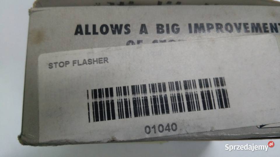 STOP FLASHER SYGNAŁ ŚWIETLNY STOP KOD 1040 Bielsk Podlaski sprzedam