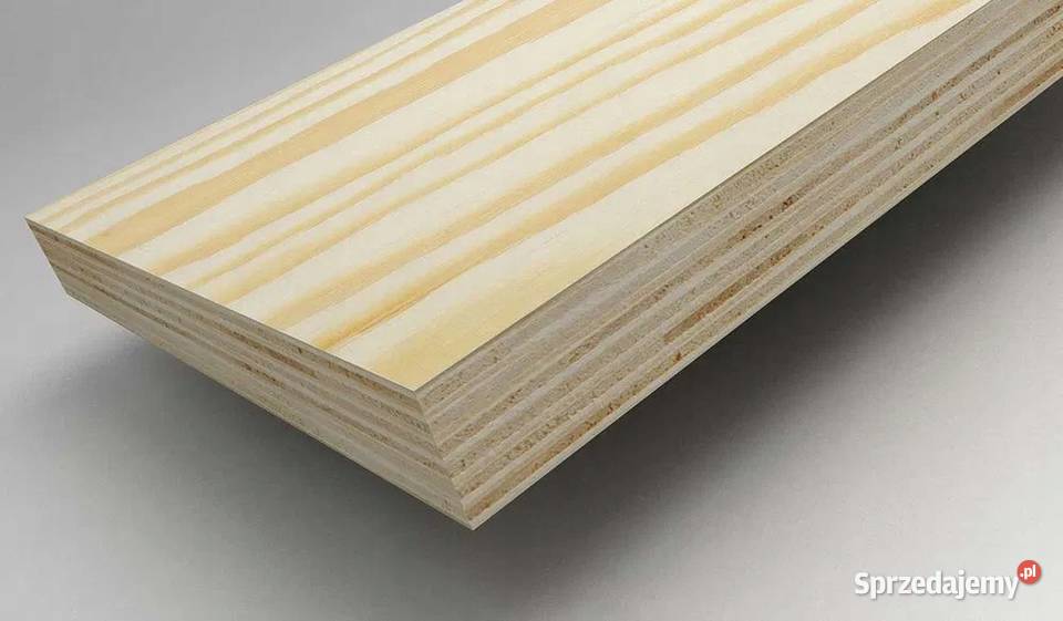 SKLEJKA FORMATKA PŁYTA SOSNOWA SOSNA WODOODPORNA Prusice