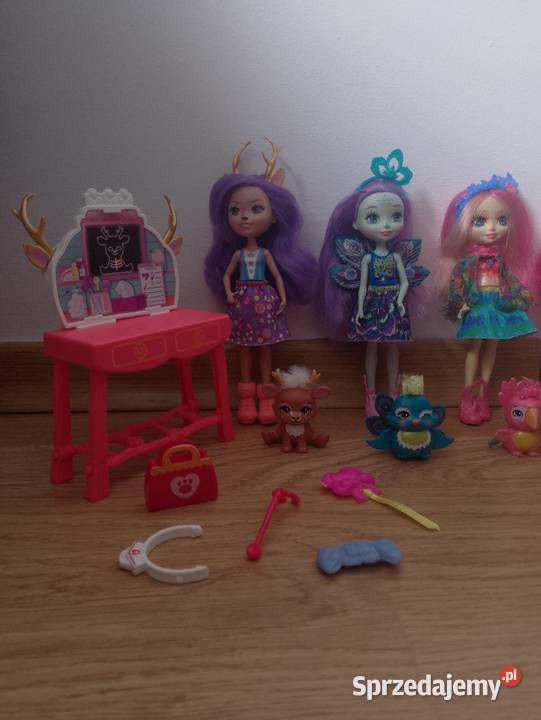 Zestaw lalek Enchantimals z figurkami i Lalki i akcesoria mazowieckie Ostrołęka