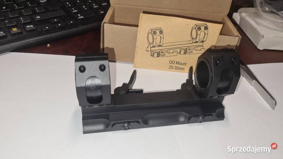 montaż jednoczęściowy 25i30mm szyna 22mm Warszawa