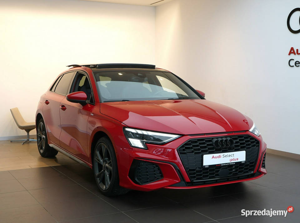 Audi A3 Sportback 40 TFSIe 204 Matrix Panorama światła do jazdy dziennej Kielce sprzedam